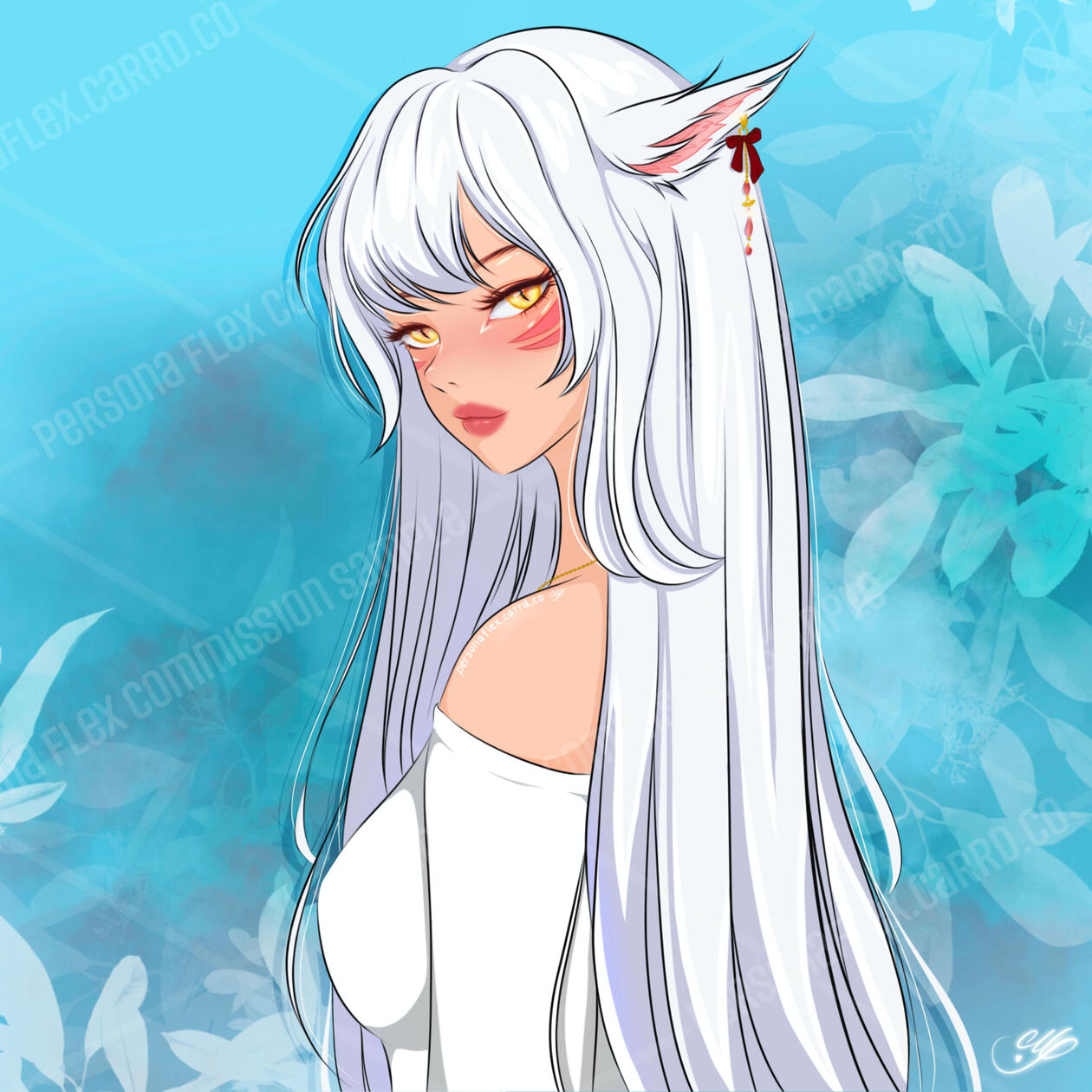 Persona Flex (Bust Up, Simple Background)