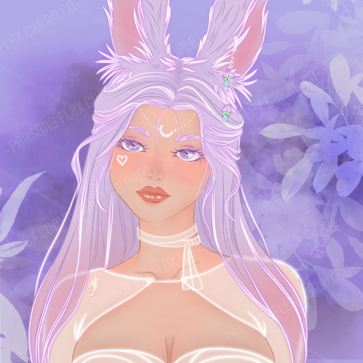 Viera (Portrait, Simple Background)