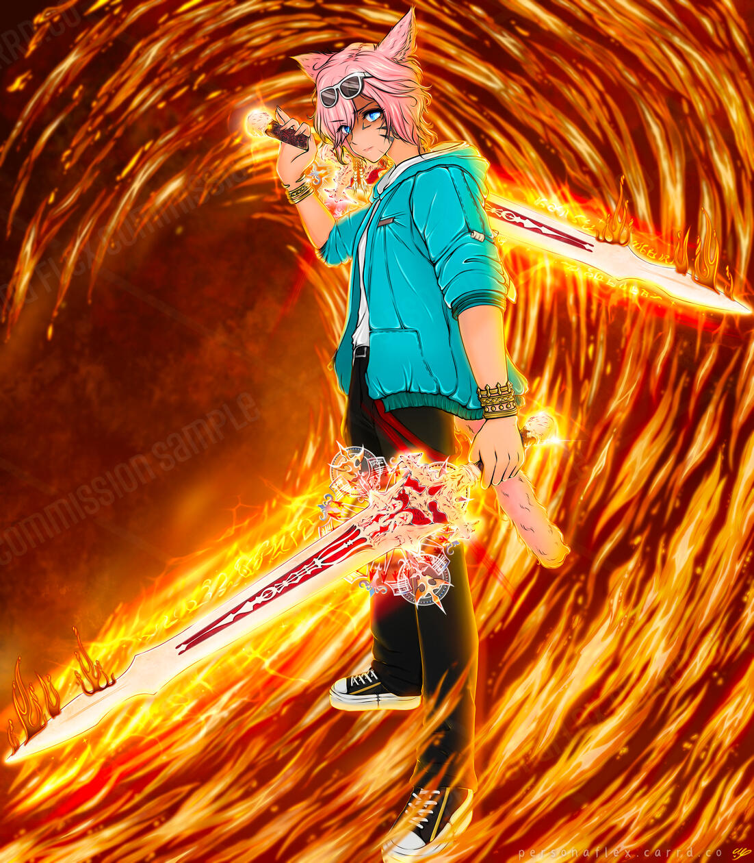 Lelouch (Full Body, +Weapons, +Detailed Background)